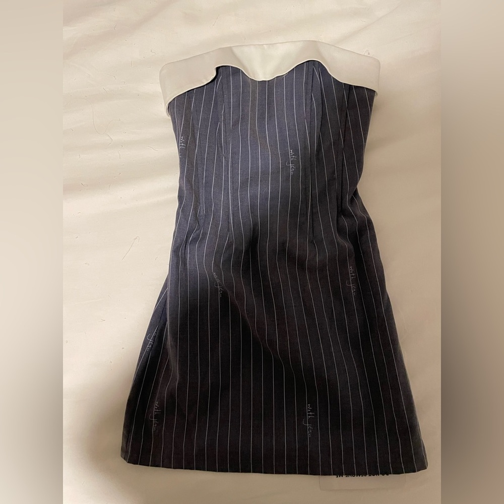 With jean chloe corset dress brand new with tags